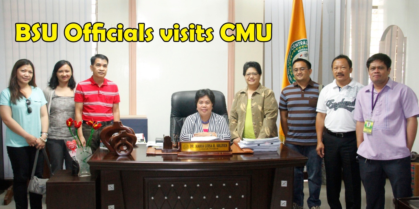 BSU Officials visits CMU