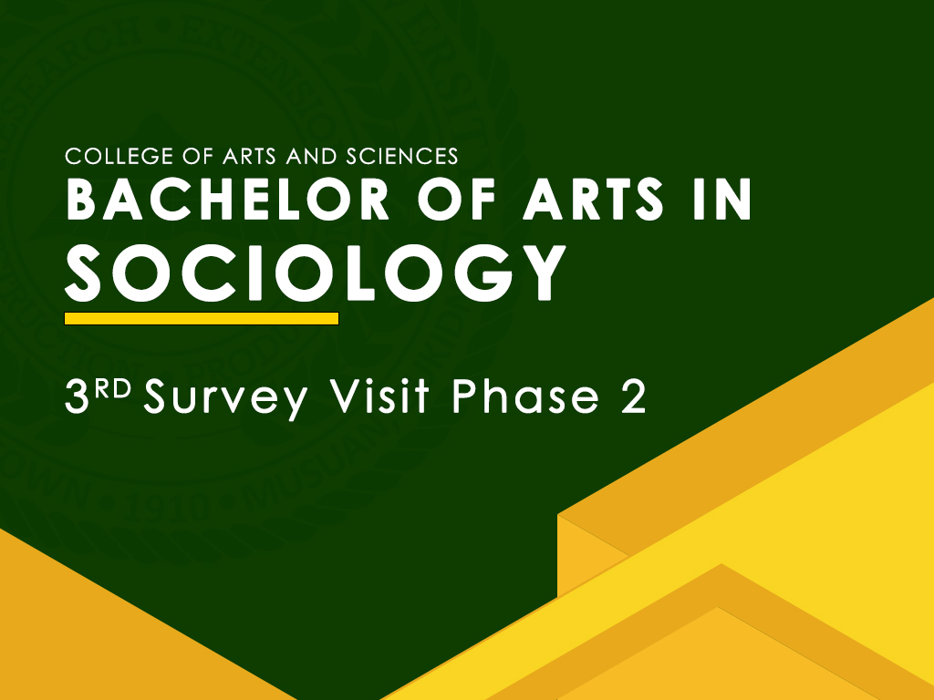 Bachelor of Arts in Sociology