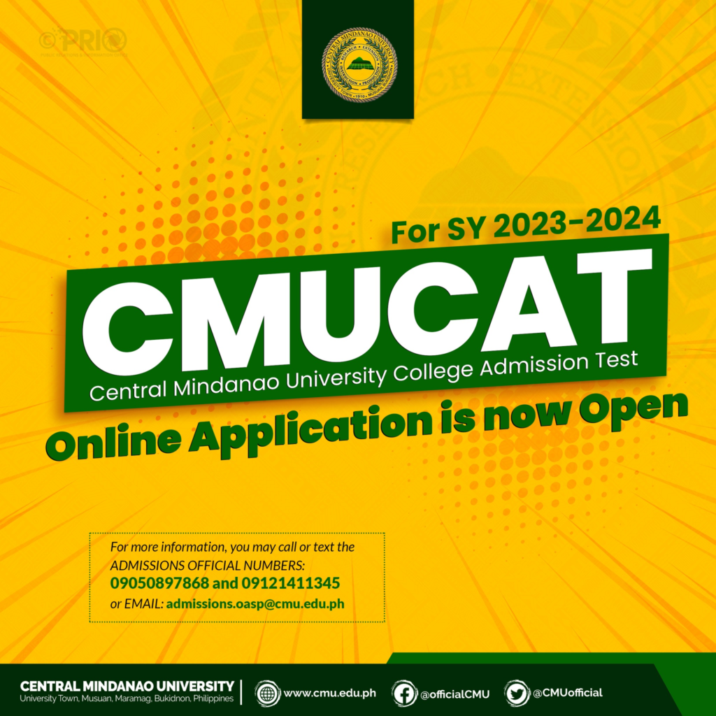 [CMUCAT2023] To all Grade 12 students and transferees under the new